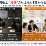 理念浸透は、"浸透"させようとするから失敗する